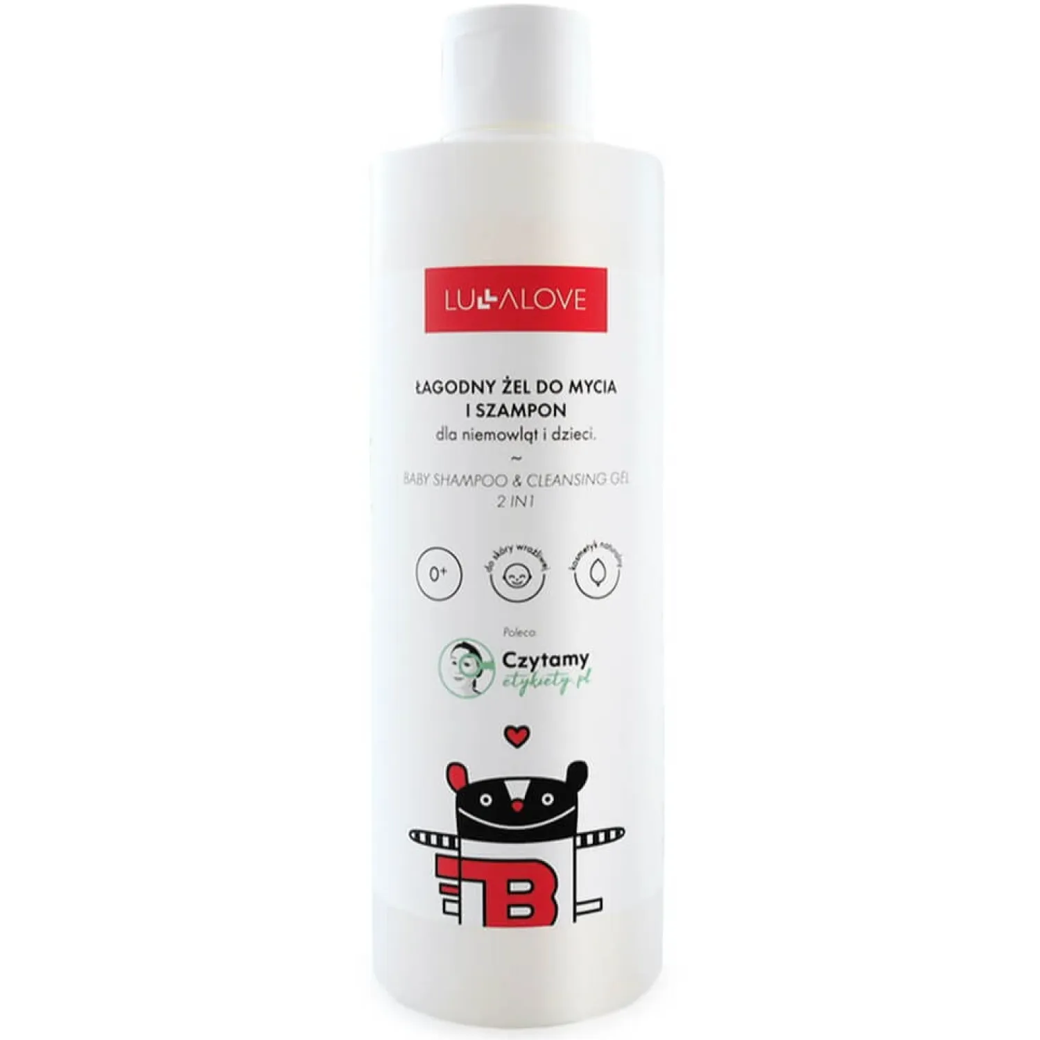 Naturalne Kosmetyki|Naturalne Kosmetyki | Lullalove Łagodny żel do mycia i szampon dla niemowląt i dzieci, 280 ml