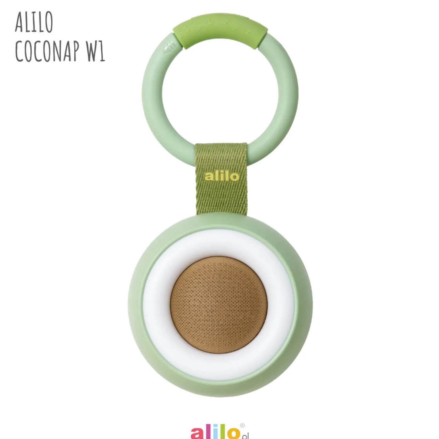 Szumiące Misie|Szumiące Misie I Projektory | Alilo CocoNap W1 - odtwarzacz MP3 i lampka do karmienia - awokado
