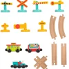 3 Lata +|4 Lata + | Battat All Aboard – kolejka z torami i znakami 29 el., magnetyczne wagony 2+