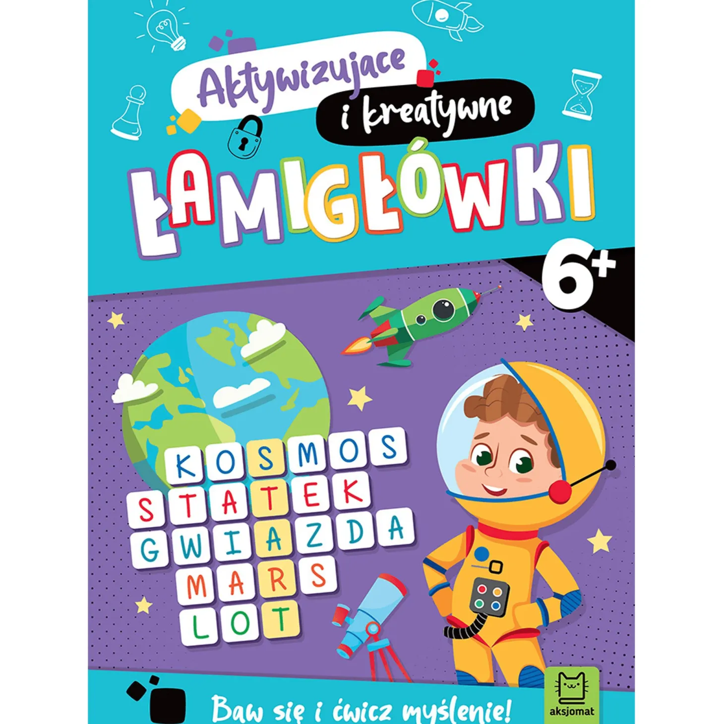 Łamigłówki aktywizujące i kreatywne 6+