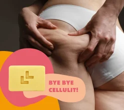 Antycellulitowa kostka do masażu ciała - mocne działanie, 70g
