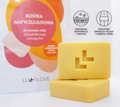 Antycellulitowa kostka do masażu ciała - mocne działanie, 70g