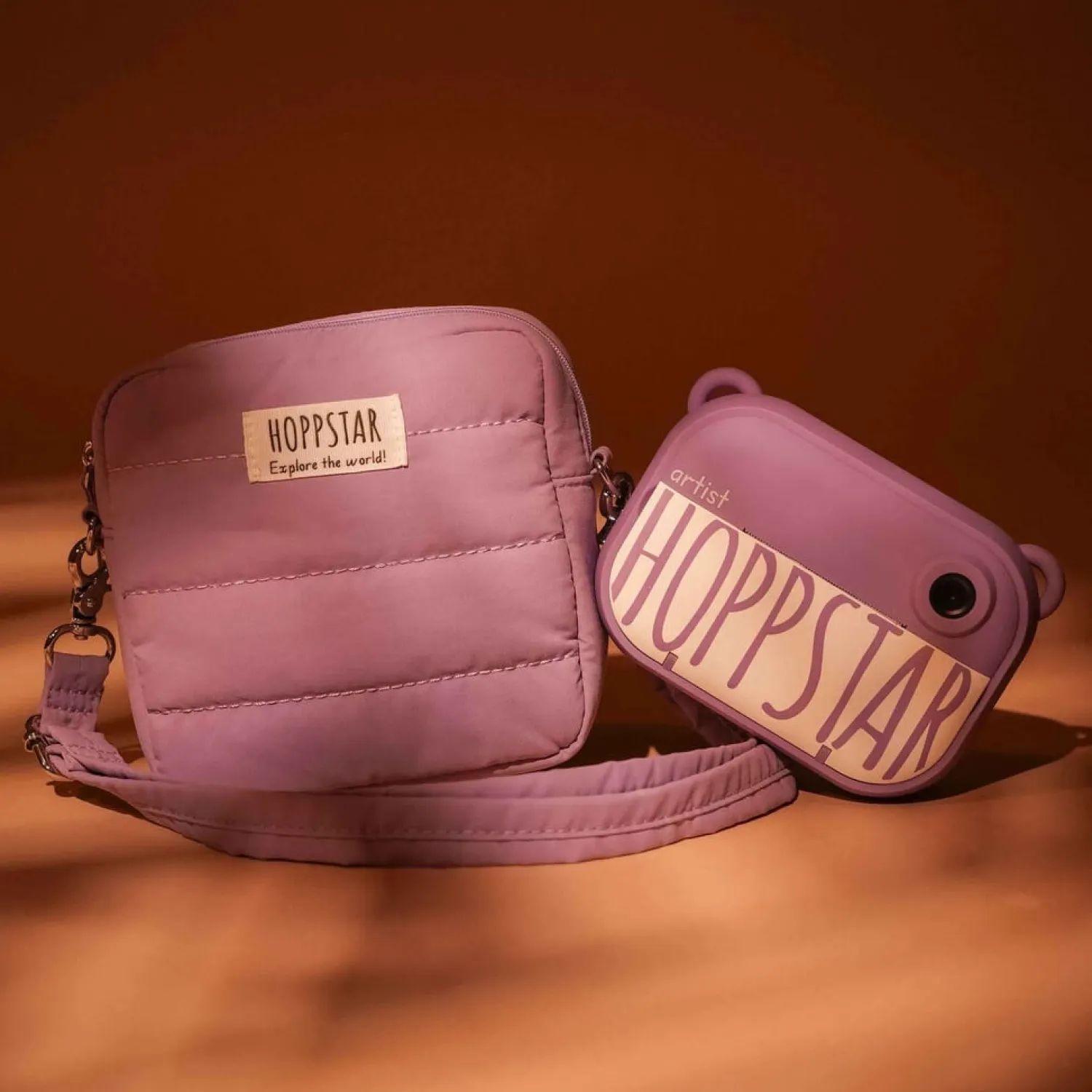 Idealne W Podróży|6 Lat+ | Hoppstar Aparat fotograficzny dla dzieci z drukarką Artist - Blossom