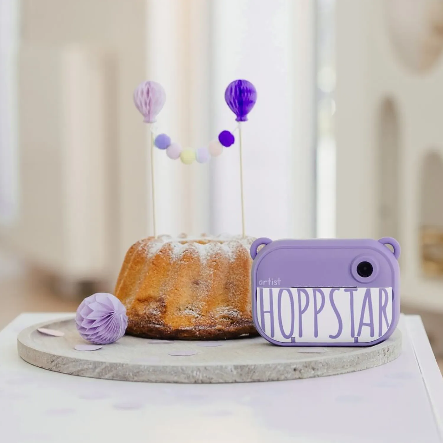 Idealne W Podróży|6 Lat+ | Hoppstar Aparat fotograficzny dla dzieci z drukarką Artist - Blossom