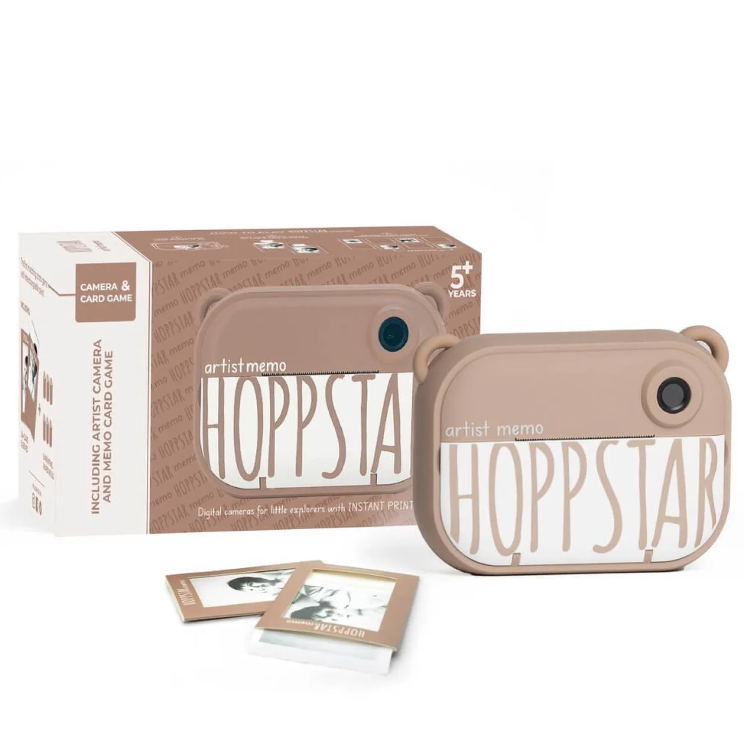 Idealne W Podróży|6 Lat+ | Hoppstar Aparat fotograficzny dla dzieci z drukarką, wkładami i ramkami na zdjęcia Artist - Memo Almond