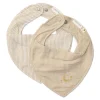 Apaszko-bandanka muślinowa zestaw 2 szt. Pure Soft Beige