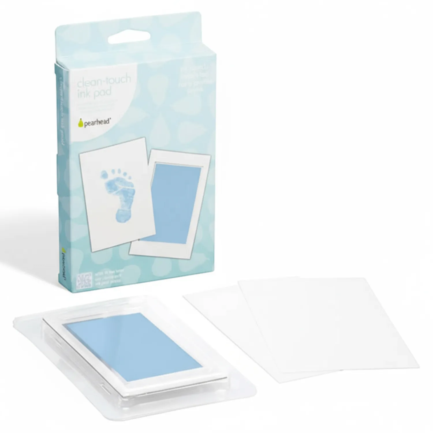 Albumy I Karty Do Zdjęć|Dekoracje Dziecięce | Pearhead Atramentowy Odcisk Clean-Touch Blue
