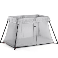 Kosze Mojżesza I Kołyski|Przydatne Akcesoria | BabyBjorn - łóżeczko turystyczne LIGHT silver