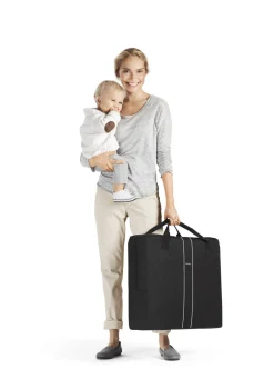 Kosze Mojżesza I Kołyski|Przydatne Akcesoria | BabyBjorn - łóżeczko turystyczne LIGHT silver