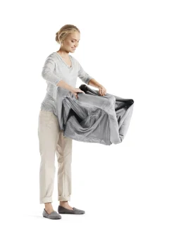 Kosze Mojżesza I Kołyski|Przydatne Akcesoria | BabyBjorn - łóżeczko turystyczne LIGHT silver