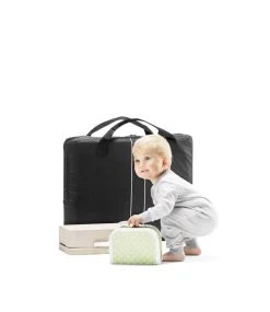 Kosze Mojżesza I Kołyski|Przydatne Akcesoria | BabyBjorn - łóżeczko turystyczne LIGHT silver