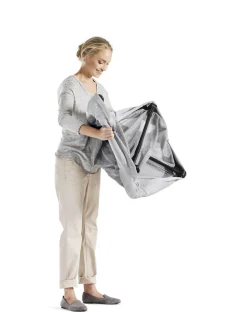 Kosze Mojżesza I Kołyski|Przydatne Akcesoria | BabyBjorn - łóżeczko turystyczne LIGHT silver