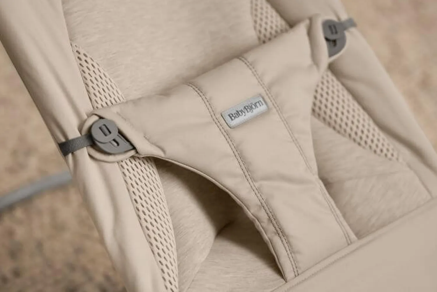 Bujaczki I Leżaczki|Foteliki I Pufy | BabyBjorn - leżaczek BALANCE SOFT WOVEN