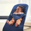 Bujaczki I Leżaczki|Foteliki I Pufy | BabyBjorn - leżaczek BLISS WOVEN, Granatowy