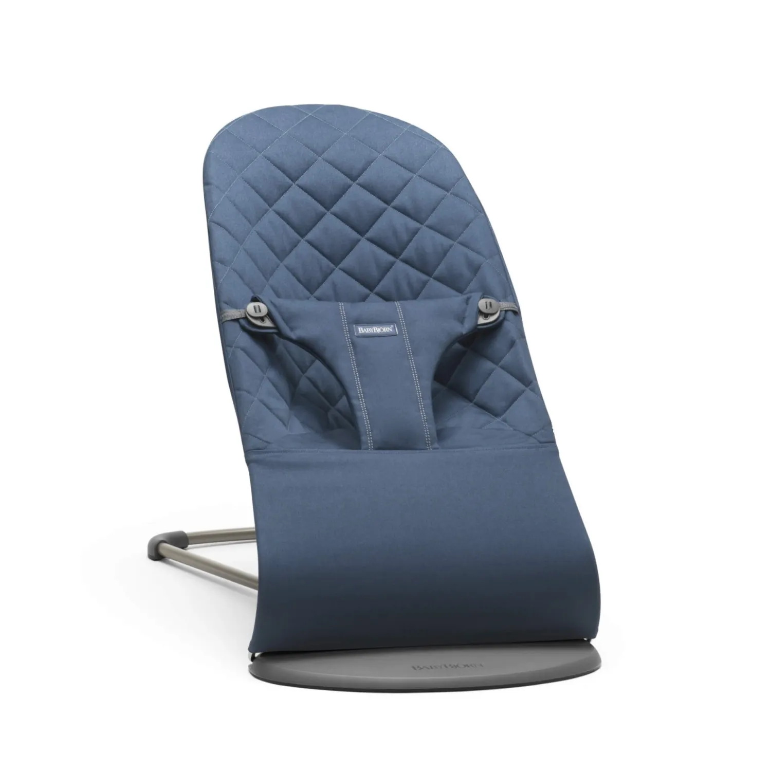 Bujaczki I Leżaczki|Foteliki I Pufy | BabyBjorn - leżaczek BLISS WOVEN, Granatowy