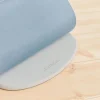 Bujaczki I Leżaczki|Foteliki I Pufy | BabyBjorn - leżaczek BLISS WOVEN, Petal Quilt, Niebieski