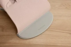 Bujaczki I Leżaczki|Foteliki I Pufy | BabyBjorn - leżaczek BLISS WOVEN, Jasny Róż melanż