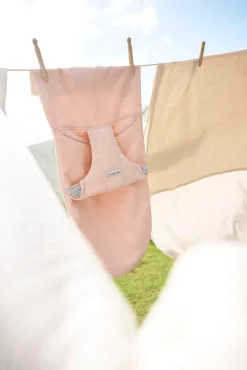 Bujaczki I Leżaczki|Foteliki I Pufy | BabyBjorn - leżaczek BLISS WOVEN, Jasny Róż melanż