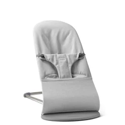 Bujaczki I Leżaczki|Foteliki I Pufy | BabyBjorn - leżaczek BLISS WOVEN, Jasny szary melanż