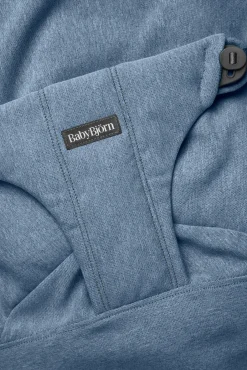 BABYBJORN - leżaczek BLISS WOVEN, Niebieski melanż