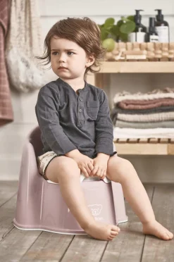 Akcesoria Łazienkowe|Pa Pa Pielucho | BabyBjorn - nocnik fotelik - różowy