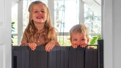 Bezpieczeństwo W Domu|Bezpieczeństwo W Domu | BabyDan Bramka ochronna ALMA, składana automatycznie - black