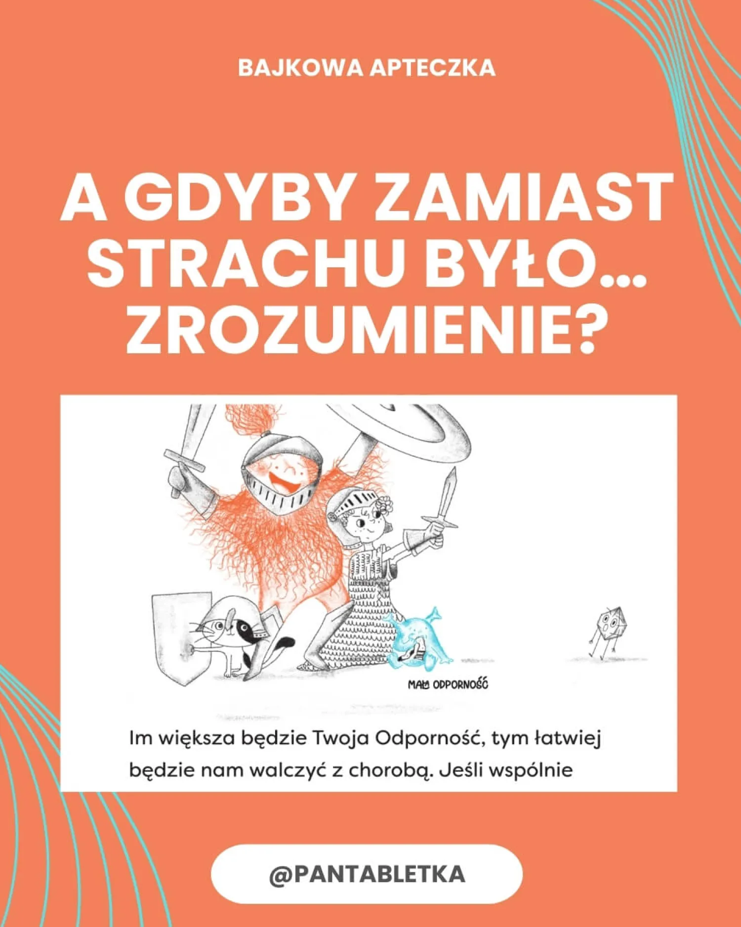 5-8 Lat|2-5 Lat | Pan Tabletka Bajka na Gorączkę. Ciepła opowieść o tym, dlaczego czasem przychodzi Gorączka