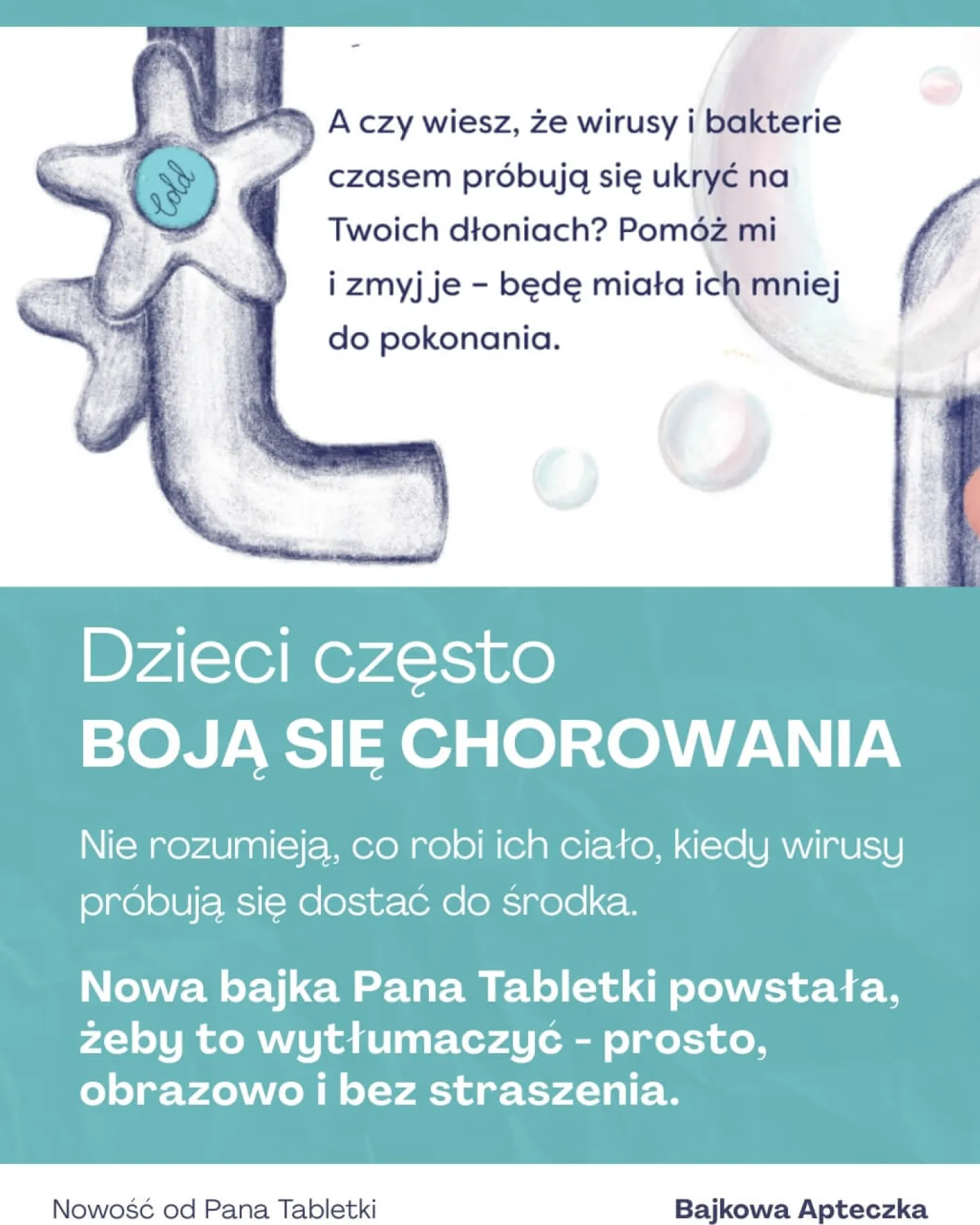 Bajka na Odporność. Historia małej Odporności i tego co ją wzmacnia