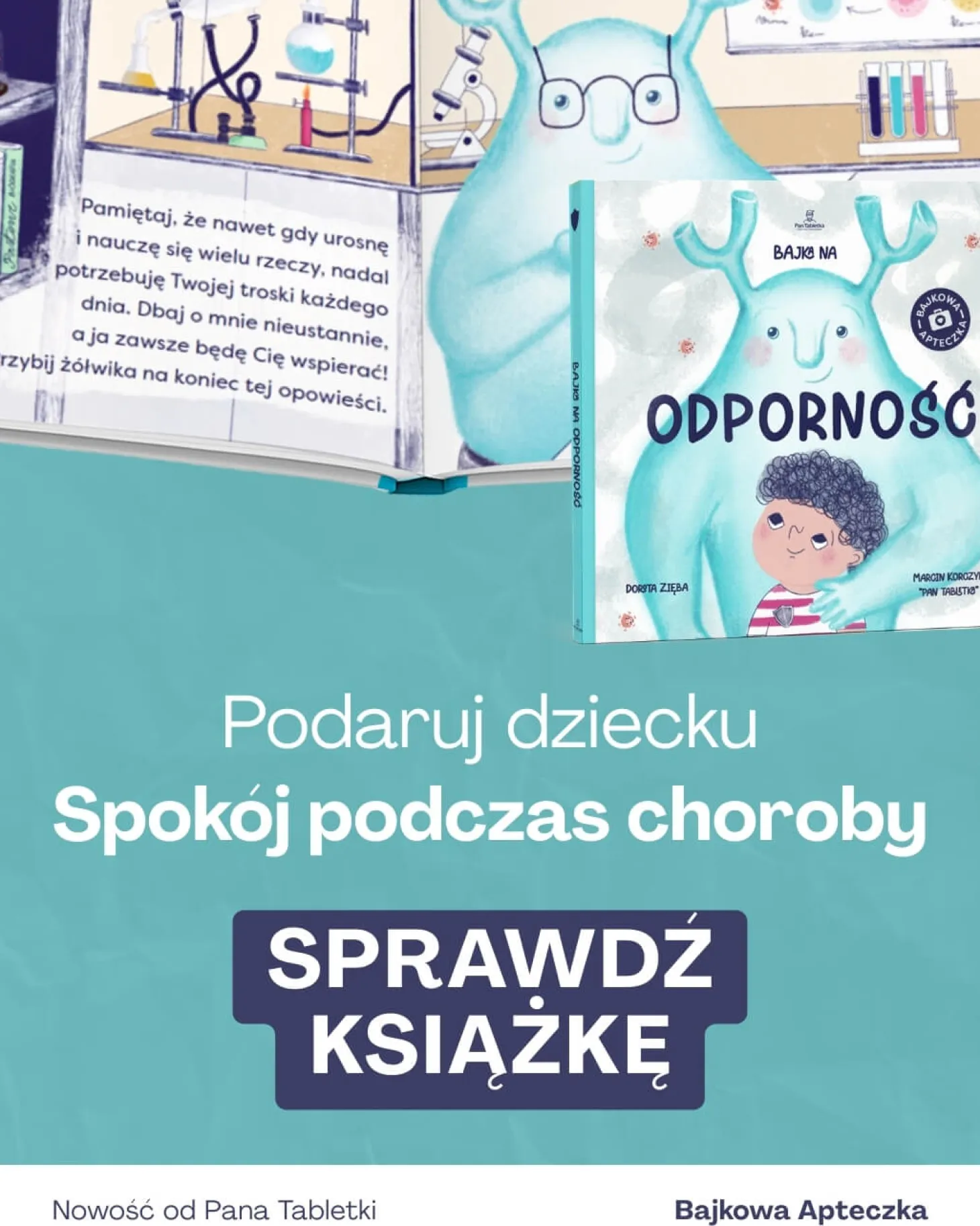 Bajka na Odporność. Historia małej Odporności i tego co ją wzmacnia