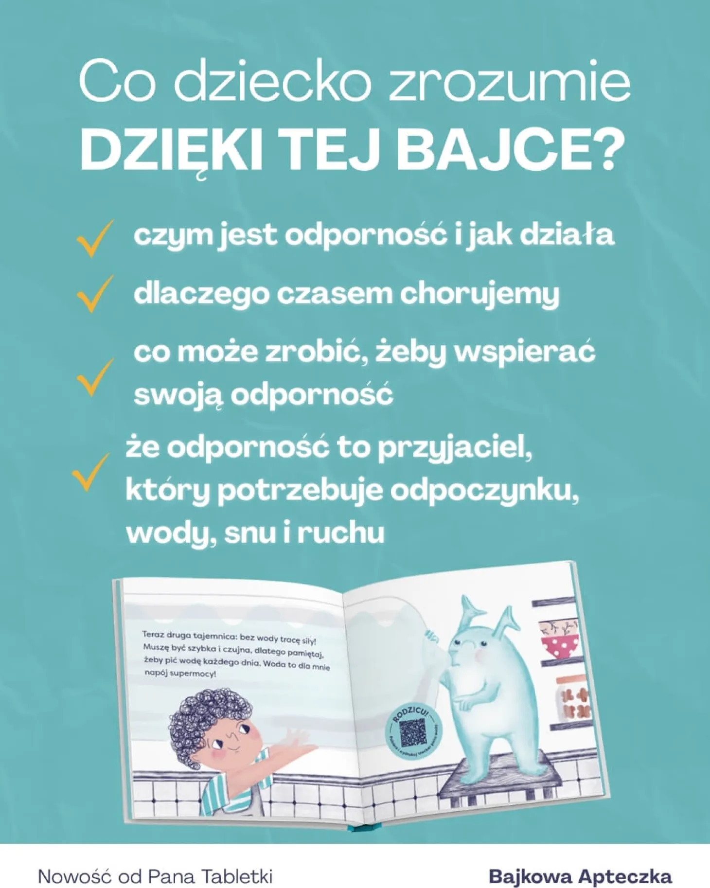 Bajka na Odporność. Historia małej Odporności i tego co ją wzmacnia