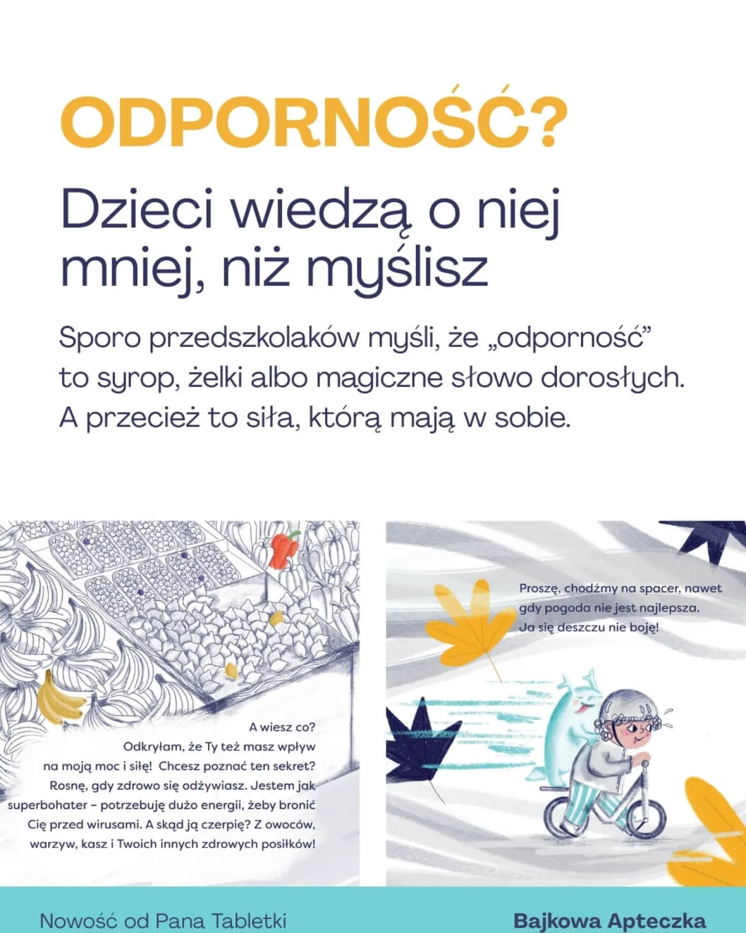 Bajka na Odporność. Historia małej Odporności i tego co ją wzmacnia