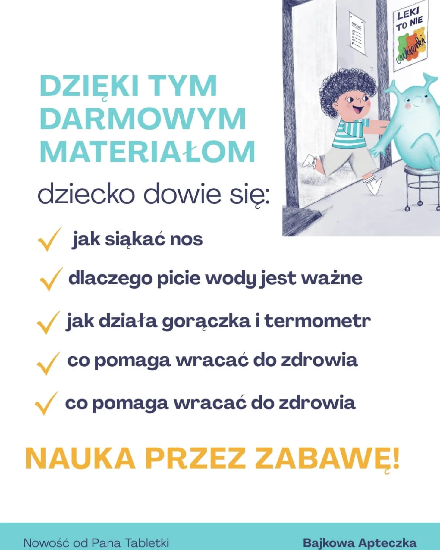 Bajka na Odporność. Historia małej Odporności i tego co ją wzmacnia