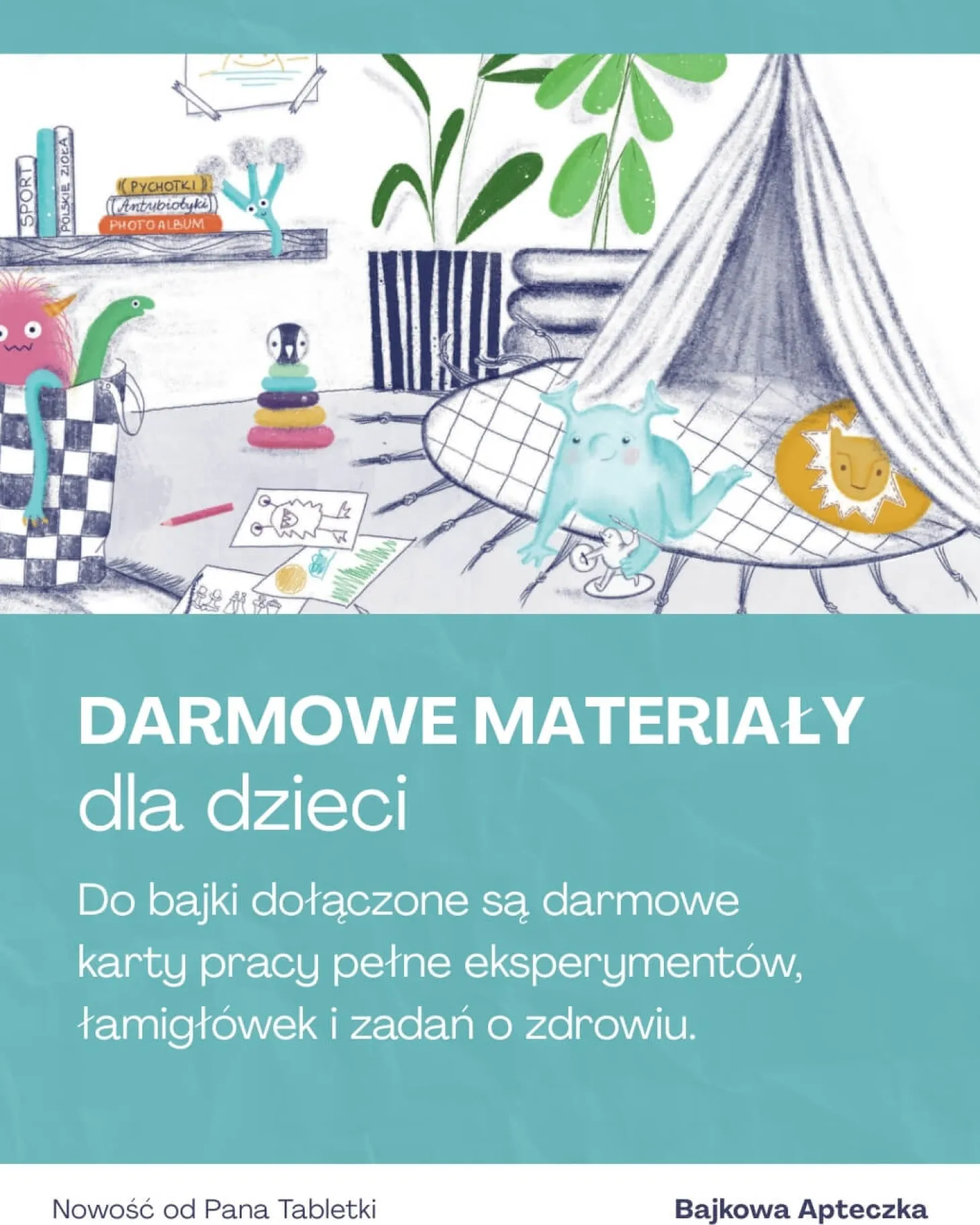 Bajka na Odporność. Historia małej Odporności i tego co ją wzmacnia