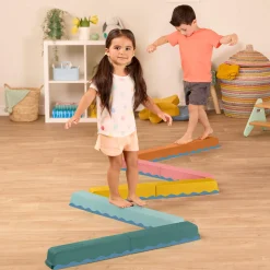 6 Lat+|Aktywizujące | B.Toys Balance & Hop Beams – belki sensoryczne