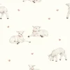 Bambusowa pościel z wypełnieniem 75x95 - little sheeps
