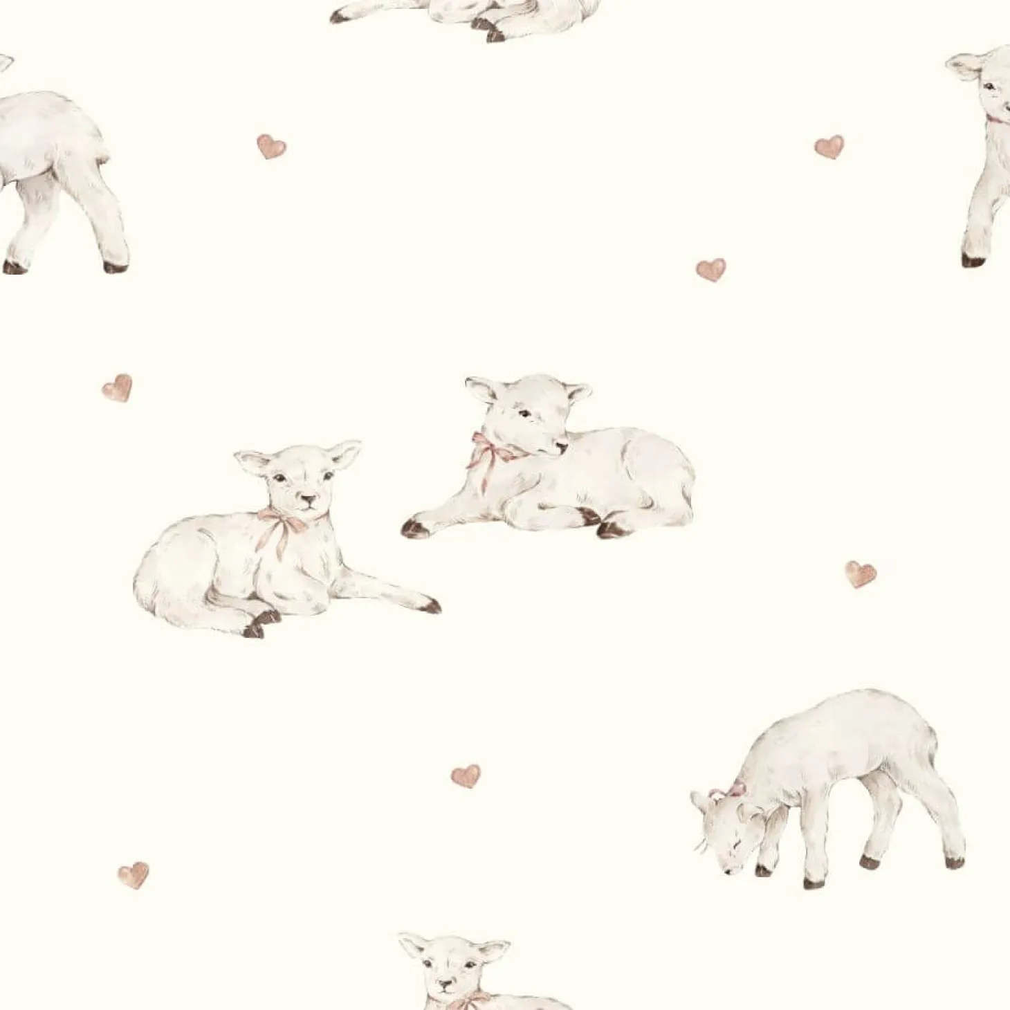 Bambusowa pościel z wypełnieniem 75x95 - little sheeps