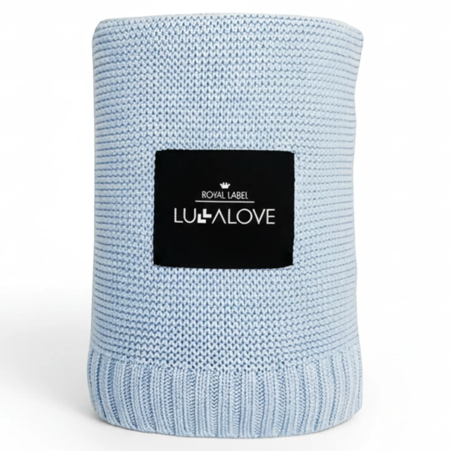 Bambusowy koc 80x100 BABY BLUE
