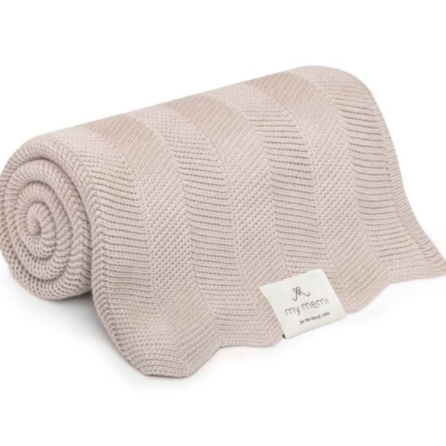 Kocyki|Kocyki | My Memi Bambusowy kocyk light beige 80x100 – fir