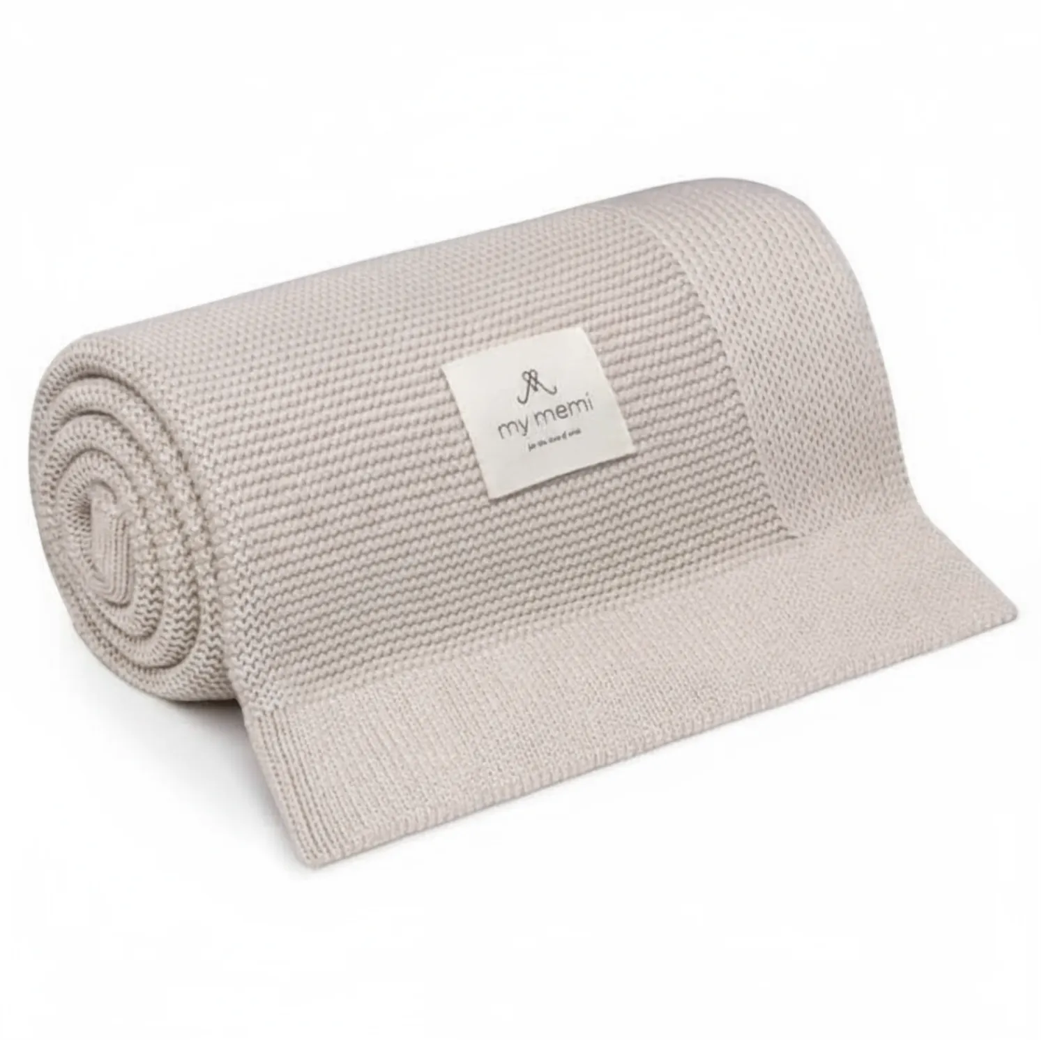 Kocyki|Kocyki | My Memi Bambusowy kocyk light beige 80x100 - classic