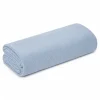 Bambusowy otulacz, lekki kocyk z jonami srebra 100x100 baby blue
