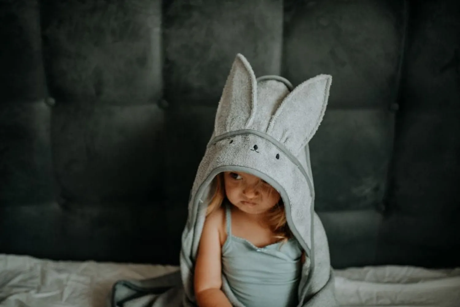Ręczniki I Myjki|Ręczniki I Myjki | My Memi Bambusowy ręcznik light grey - rabbit