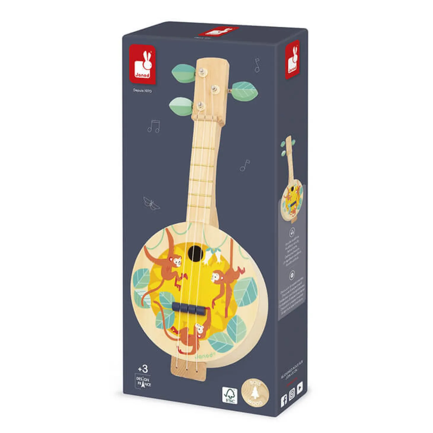 Banjo Gioia 3+