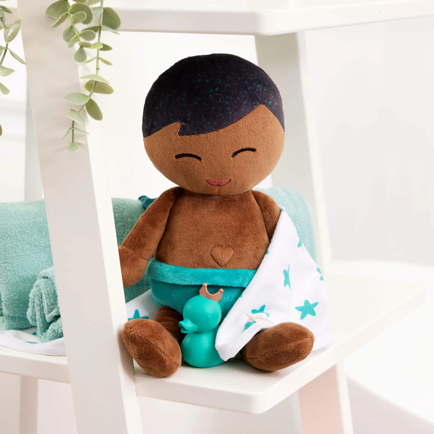 Zabawki Do Kąpieli|Do Kąpieli | LullaBaby Bath Doll Lulla Baby - lalka przytulanka do kąpieli - chłopiec brunet