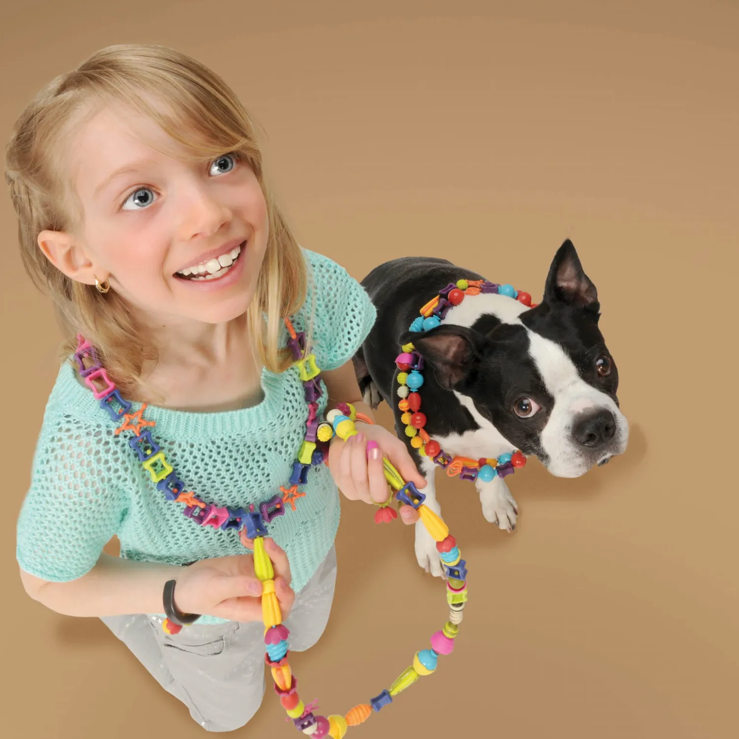 6 Lat+|Biżuteria | B.Toys B.eauty Pops – zestaw do tworzenia biżuterii – 150 elementów