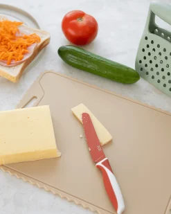 Bezpieczny nóż do nauki krojenia dla dzieci PEACH