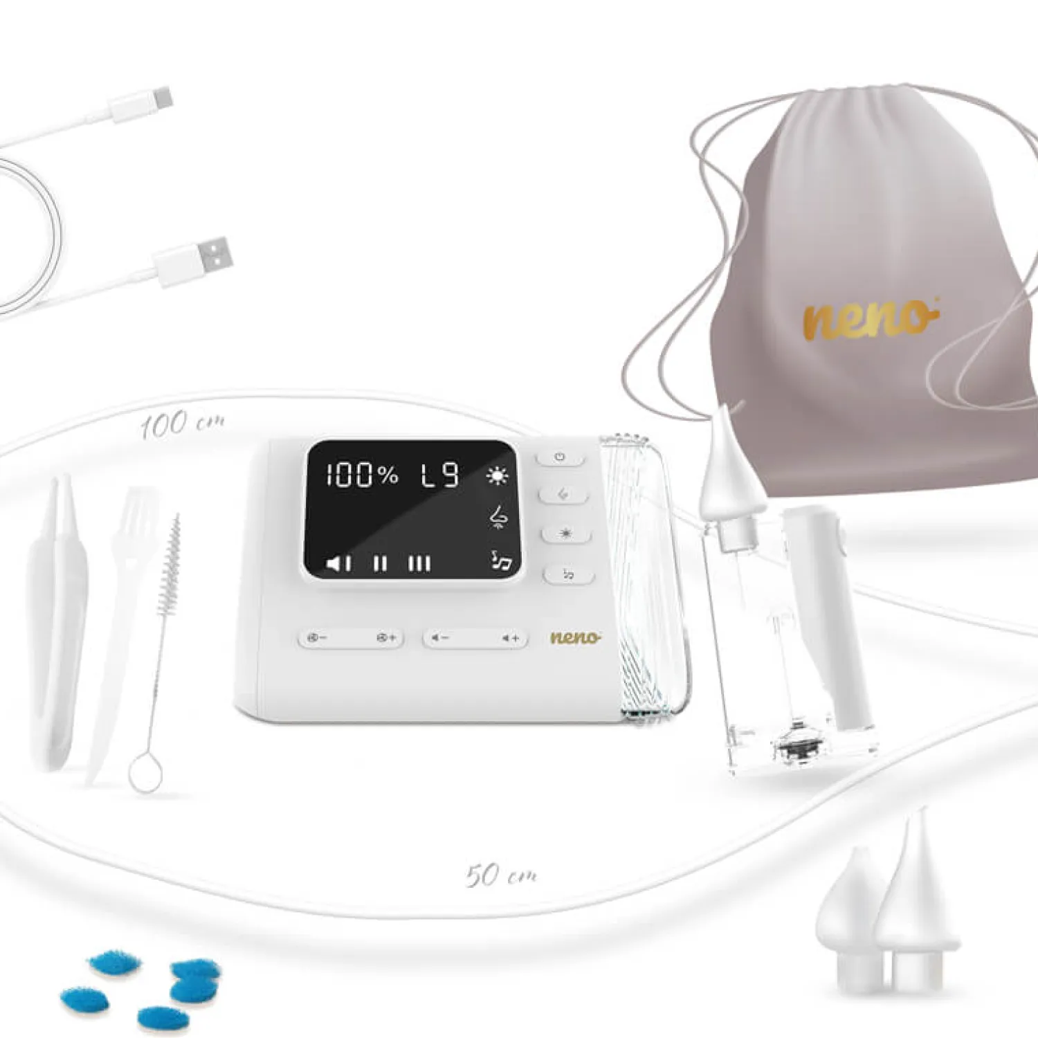 Zdrowie|Zdrowie | Neno Bezprzewodowy aspirator do nosa Nariz