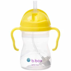Bidony I Butelki|Bidony I Butelki | b.box Bidon ze słomką 240 ml, CYTRYNOWY