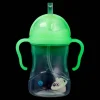Bidon ze słomką 240 ml, ŚWIECĄCY Glow in the dark