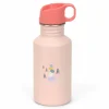 Bidony I Butelki|Bidony I Butelki | Lassig Bidon ze stali nierdzewnej z ustnikiem i uchwytem 500 ml Sunny Explorer rose & pink