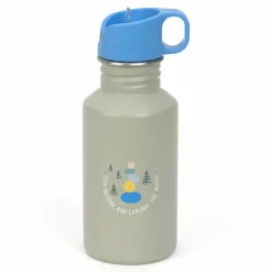 Bidon ze stali nierdzewnej z ustnikiem i uchwytem 500 ml Sunny Explorer green & blue